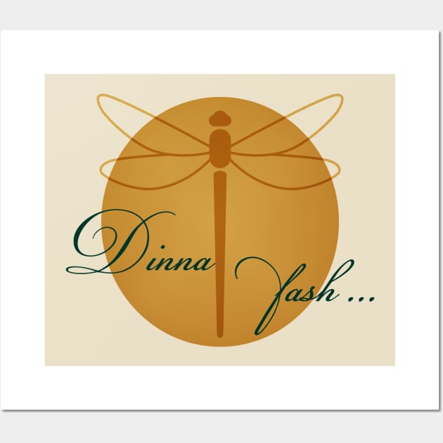 Dinna Fash Wall Art by designedbygeeks